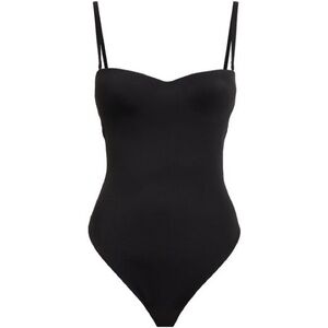SKIMS Contour Lift Thong Bodysuit-Black 2x